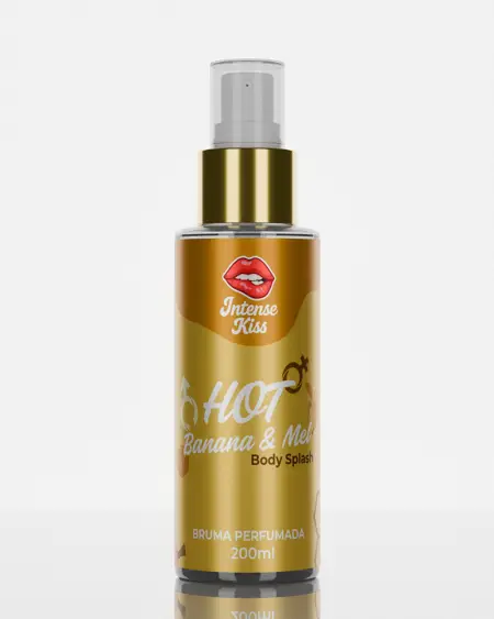 Body Splash Hot - Banana e Mel 140ml