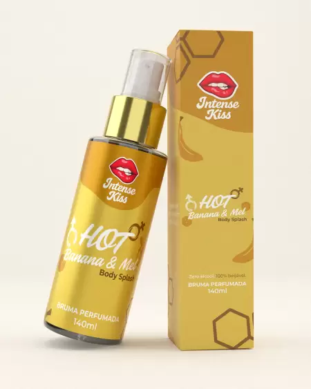 Body Splash Hot - Banana e Mel 140ml