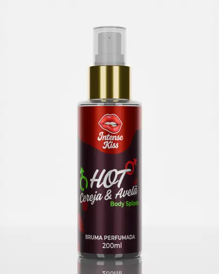 Body Splash Hot - Cereja e Avelã 140ml